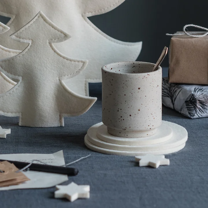 Scatter stars and coasters from Hey Sign