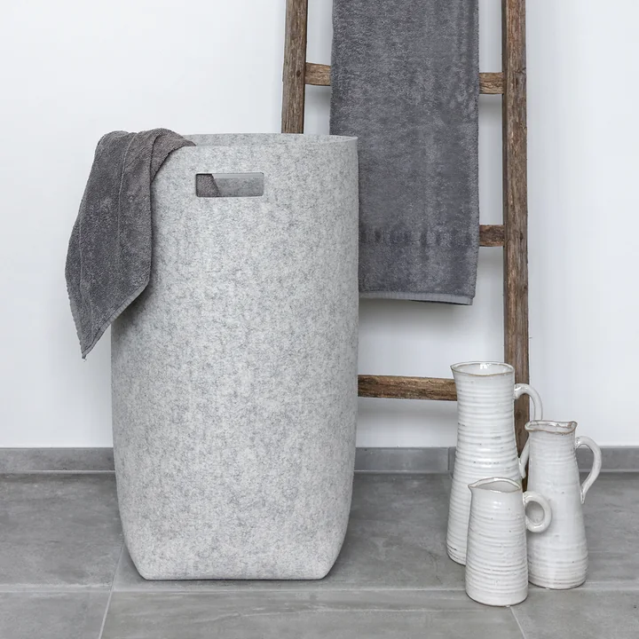 Felt Laundry Basket by Hey Sign
