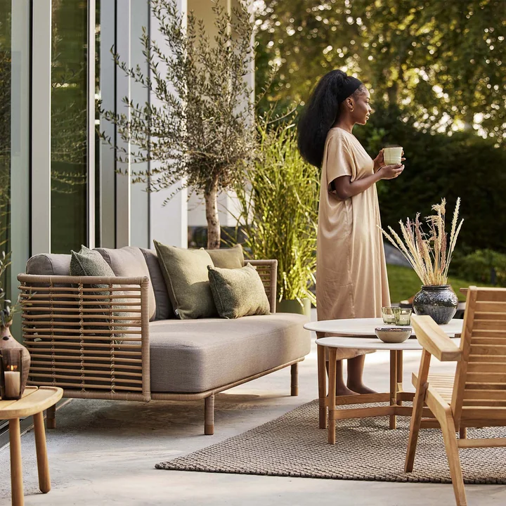 Sense Outdoor Sofa from Cane-line