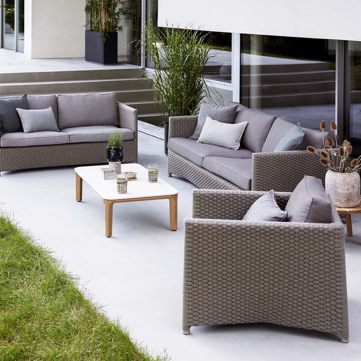 Diamond Outdoor Lounge chair & Sofa from Cane-line