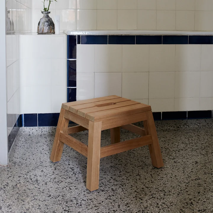 Dania Teak stool from Skagerak