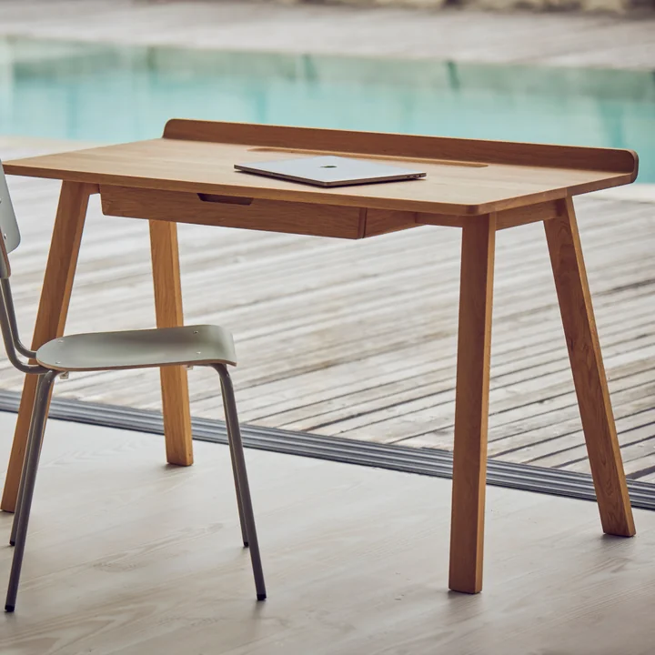 Nara Desk from Jan Kurtz in oiled oak