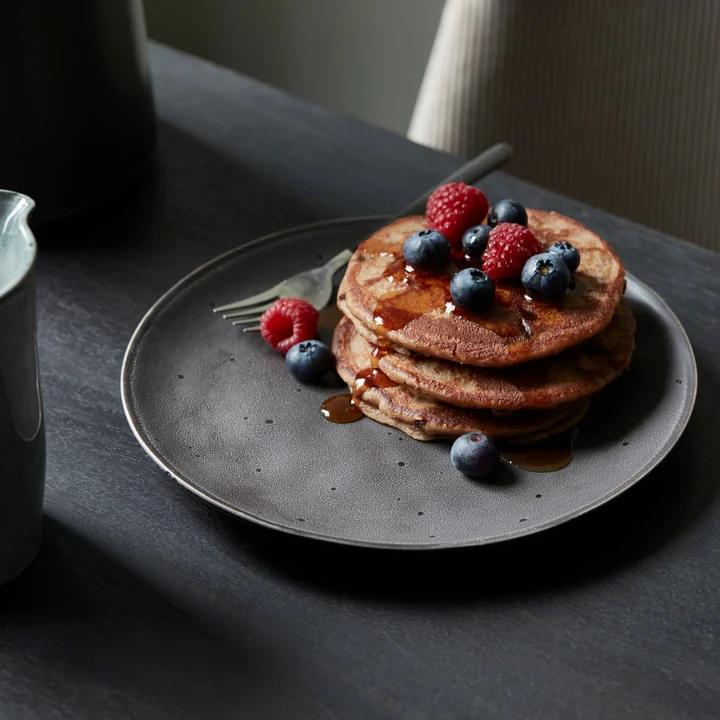 Rustic Plate from House Doctor in color dark gray