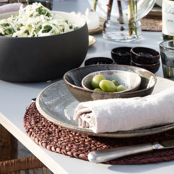 Lake Bowls and plates from Doctor House