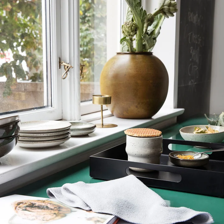 Lake Earthenware plates and bowls by Doctor House