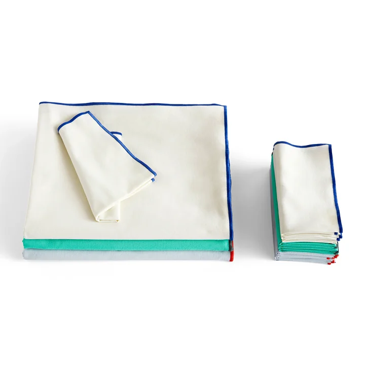 Outline Fabric napkins and tablecloths from HAY