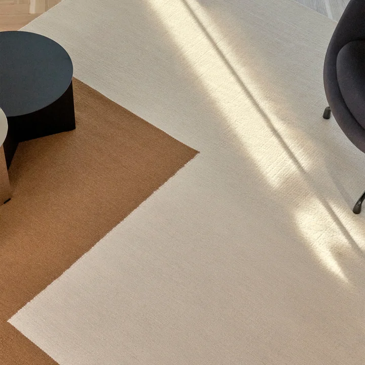 Ethan Cook Flat Works Carpet from HAY in color brown