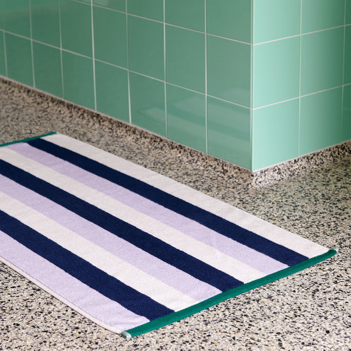 Trio Bath mat from Hay in color lavender