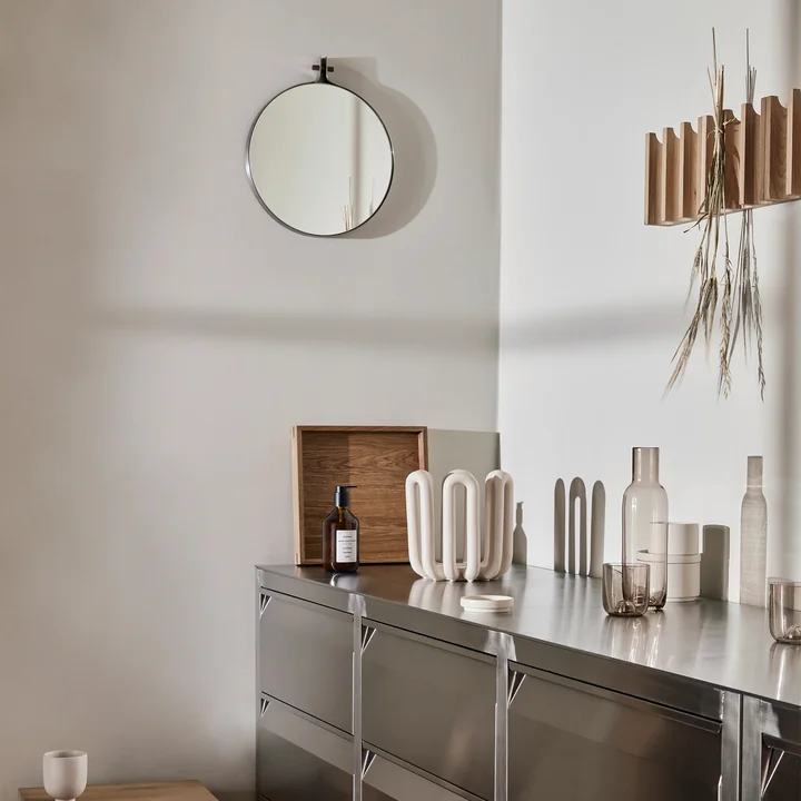 Dowel Mirror from Kristina Dam Studio
