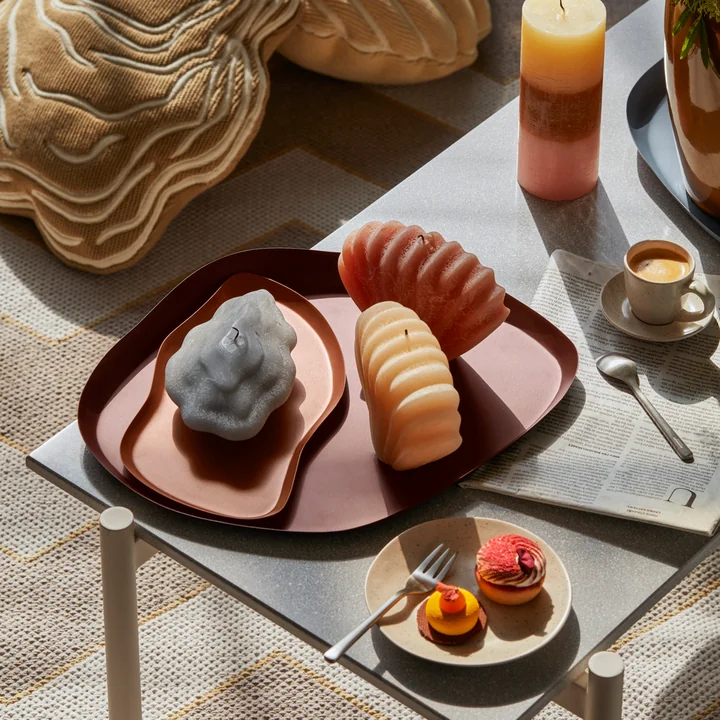 Seashell Candle from Broste Copenhagen