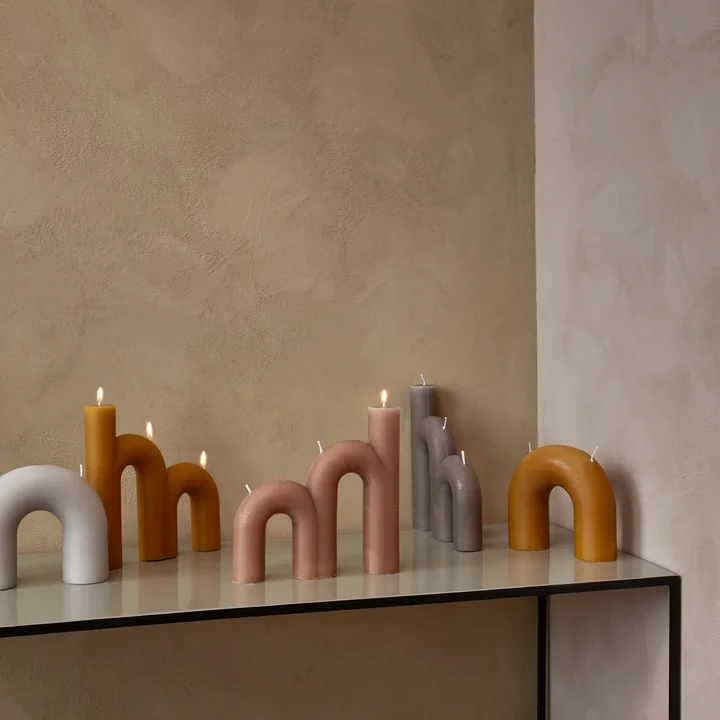 Bend Candle from Broste Copenhagen