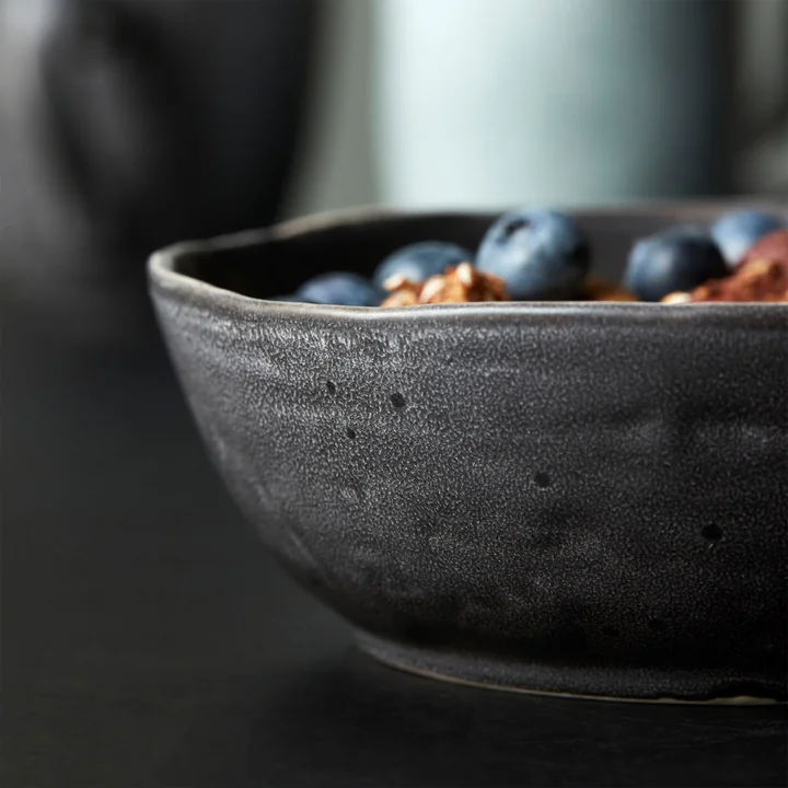 Rustic Bowl from House Doctor in dark grey