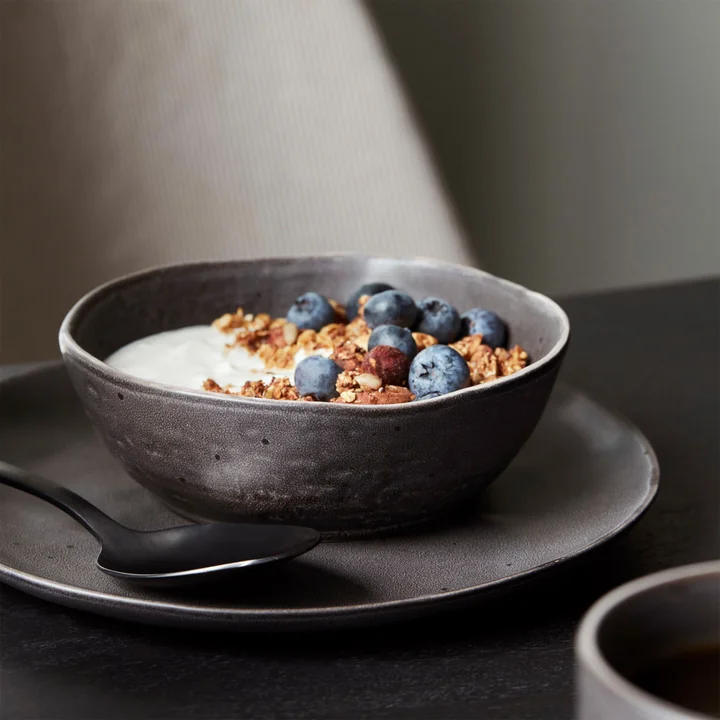 Rustic Bowl from House Doctor in dark grey