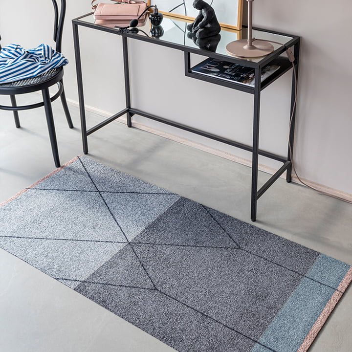 Linea Doormat from Mette Ditmer in dark gray