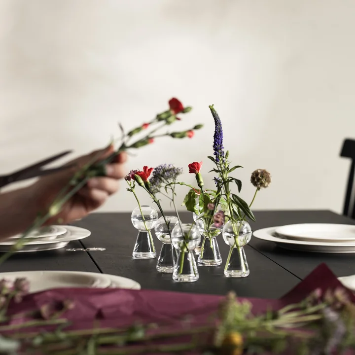 Bon Bon Vase Mini, clear from Design House Stockholm