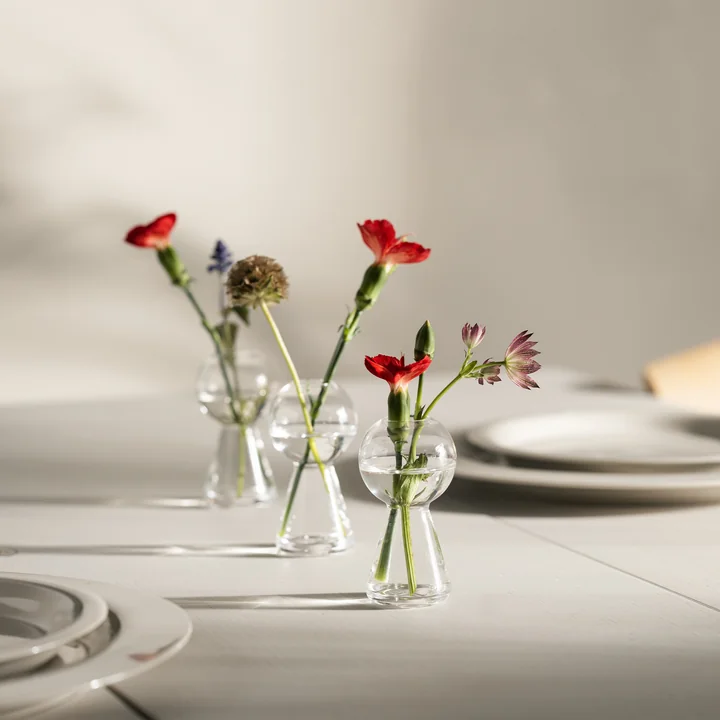 Bon Bon Vase Mini, clear from Design House Stockholm