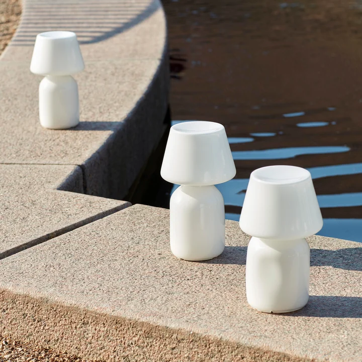 Apollo Rechargeable lamp, white from HAY