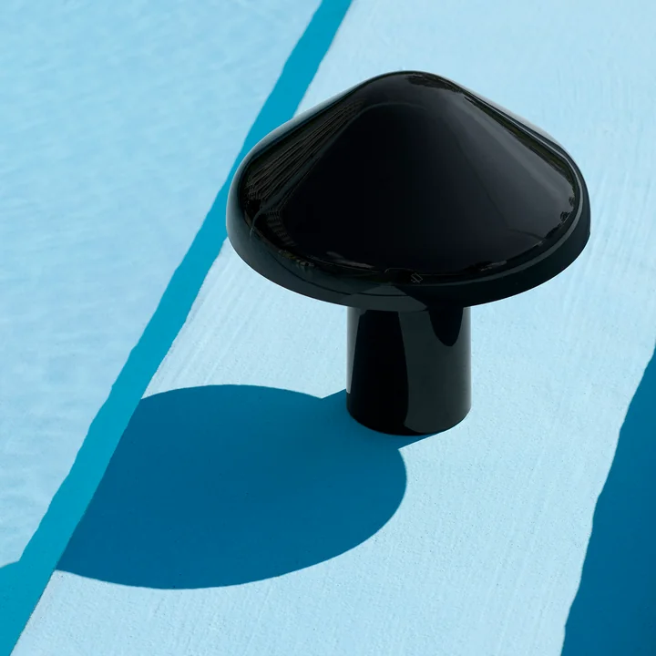 Pao Battery lamp, soft black from HAY