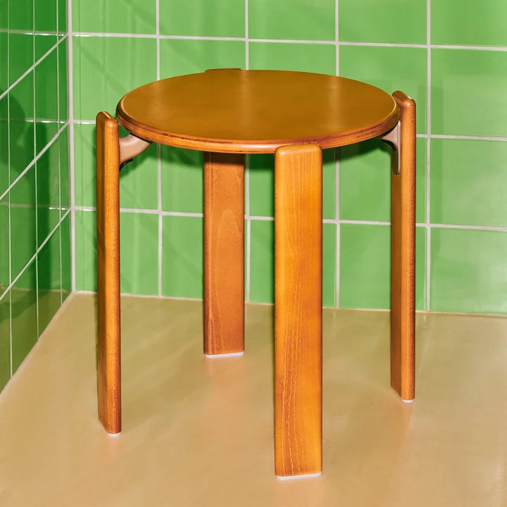 Rey Stool, natural beech from HAY