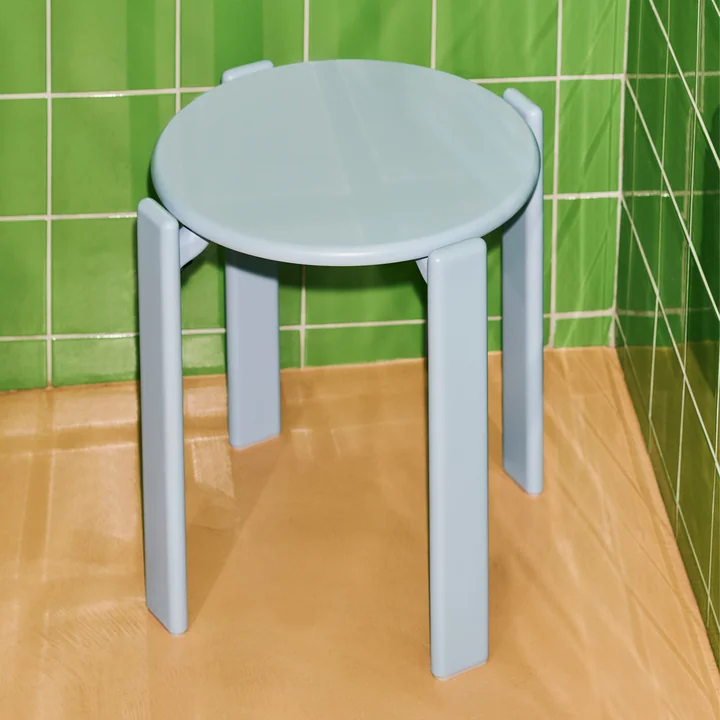 Rey Stool, slate blue from HAY
