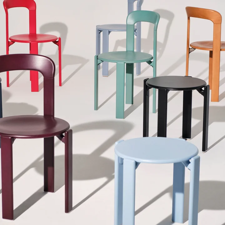 Rey Chairs and stools from HAY