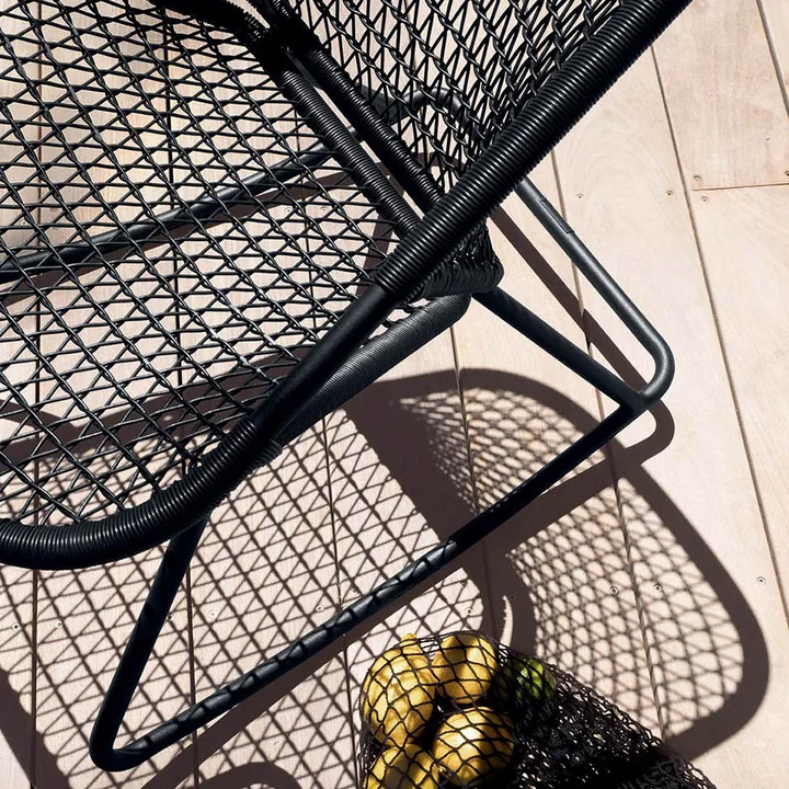 Sixties rocking chair, licorice of Fermob