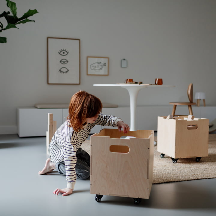 Rollers for Cube storage box from Nofred