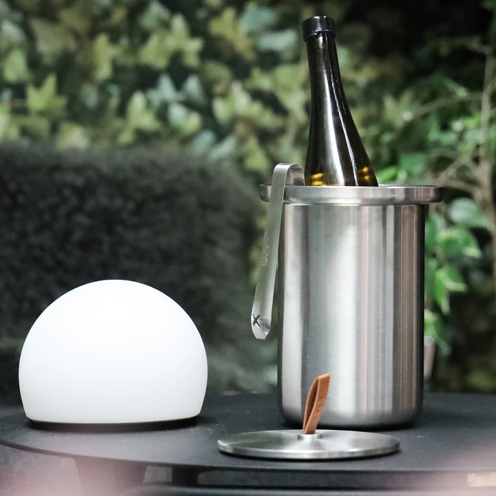 Wine cooler, stainless steel from SACK it