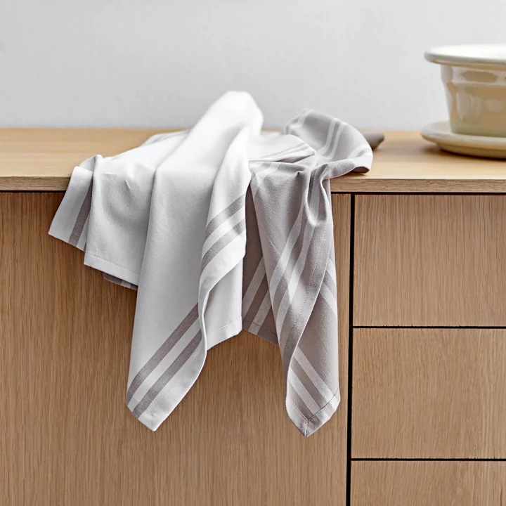 Soft Tools Tea towel, 50 x 70 cm, beige (set of 2) from Södahl