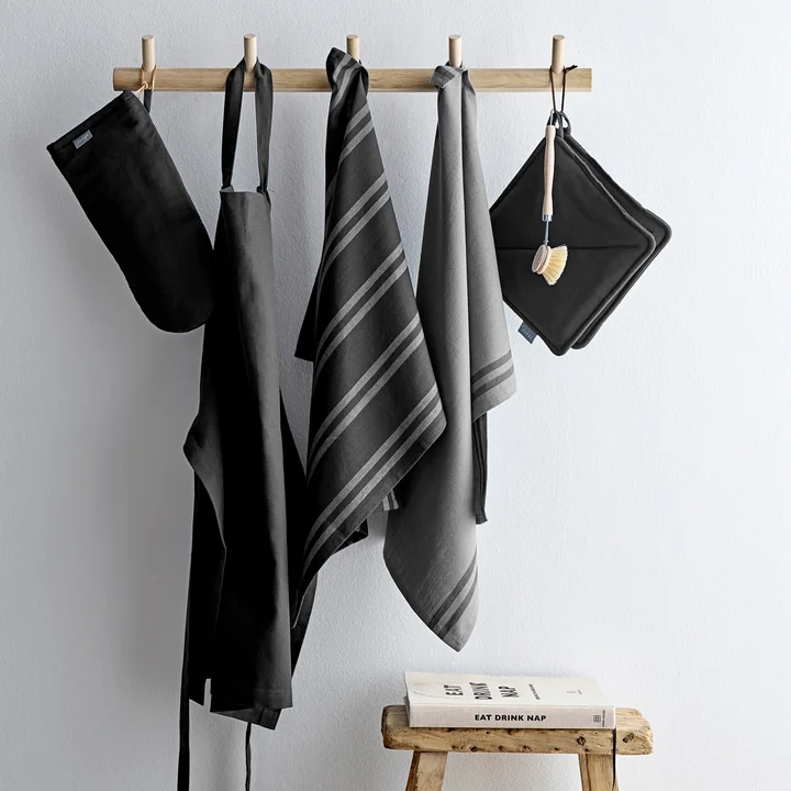 Soft Tools Tea towel, 50 x 70 cm, black (set of 2) from Södahl