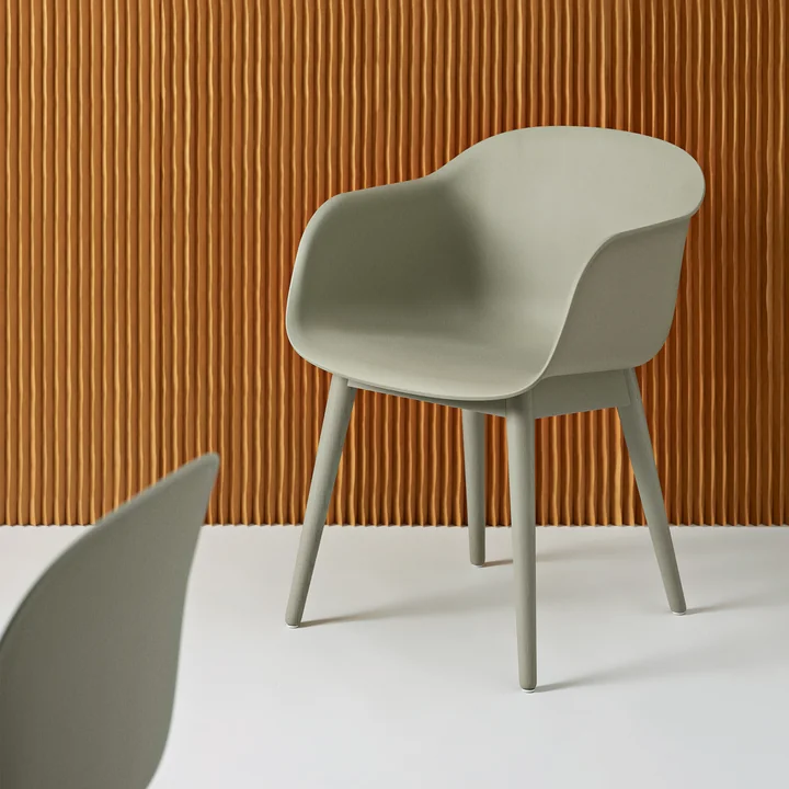 Fiber Chair Wood Base from Muuto