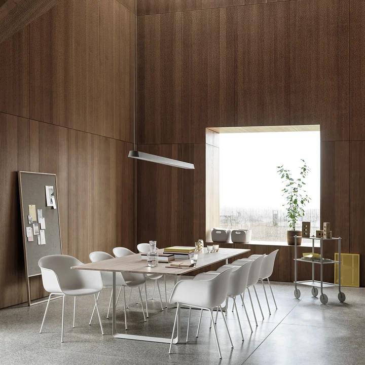 Fiber Chair Tube Base from Muuto