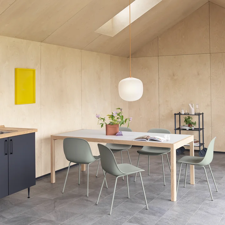 Fiber Side Chair Tube Base from Muuto