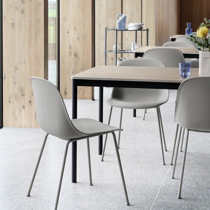Fiber Side Chair Tube Base from Muuto