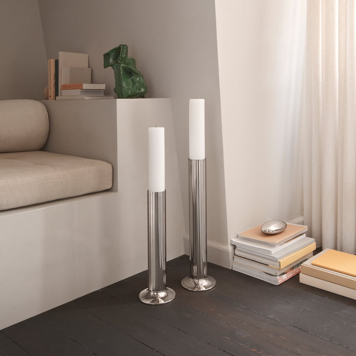 Bernadotte floor candlestick from Georg Jensen