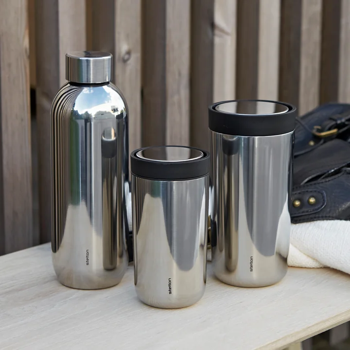 Keep Cool Drinking bottle 0.6 l in steel from Stelton