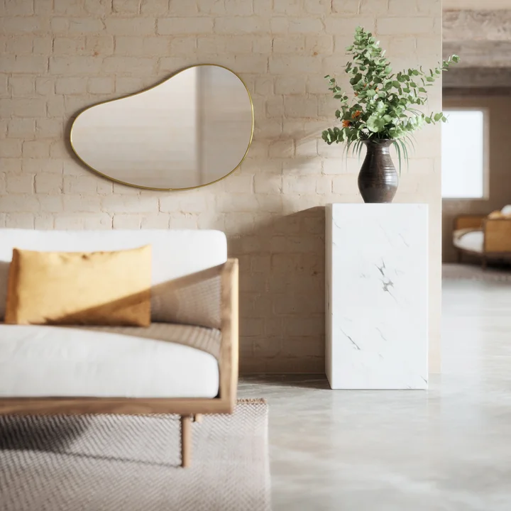 Hubba Pebble Wall mirror from Umbra