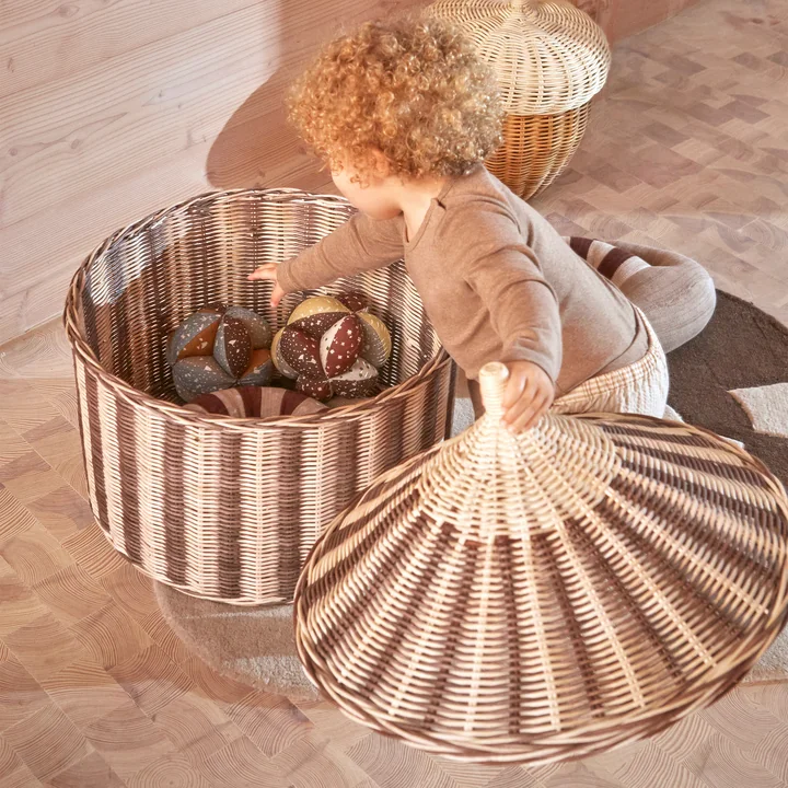 OYOY - Circus Storage basket, nutmeg