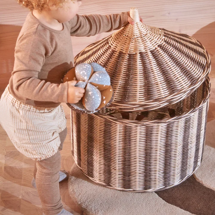 OYOY - Circus Storage basket, nutmeg