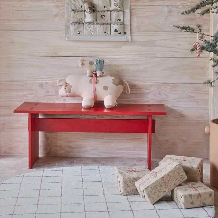 Pig cuddly toys Sofie and Hugo, rosé from OYOY