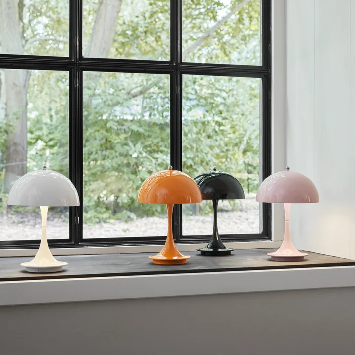 Panthella Portable Rechargeable LED table lamp from Louis Poulsen