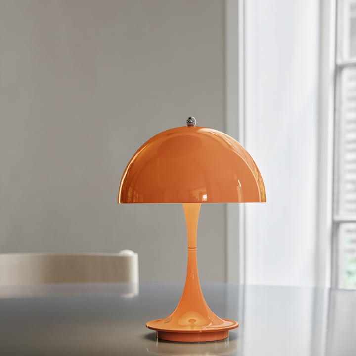 Panthella Portable Rechargeable LED table lamp from Louis Poulsen