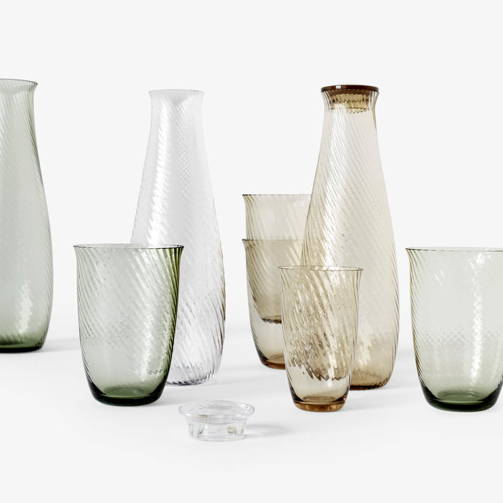 Collect SC drinking glasses and carafe from & Tradition