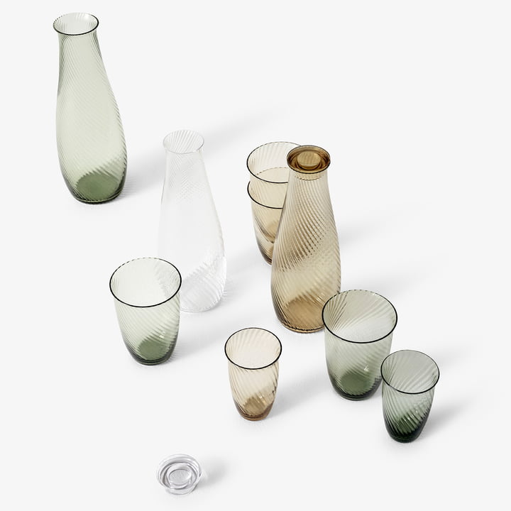 Collect SC drinking glasses and carafe from & Tradition