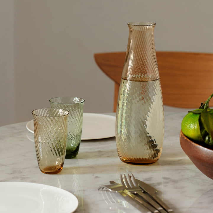 Collect SC drinking glasses and carafe from & Tradition