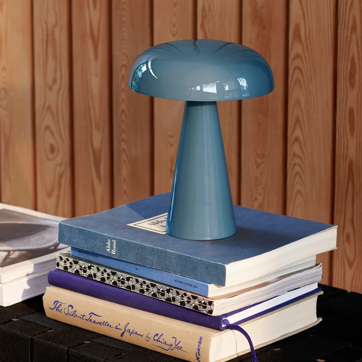 Como SC53 Battery-powered light, stone blue from & Tradition