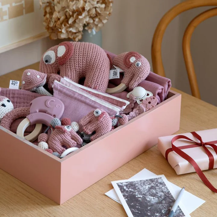 The crochet rattle from Sebra
