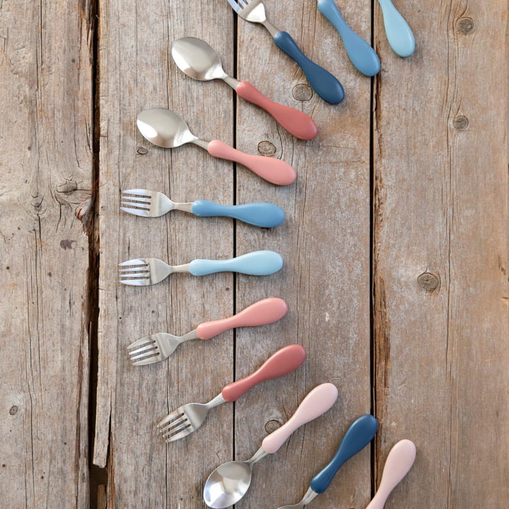 The children's cutlery from Sebra