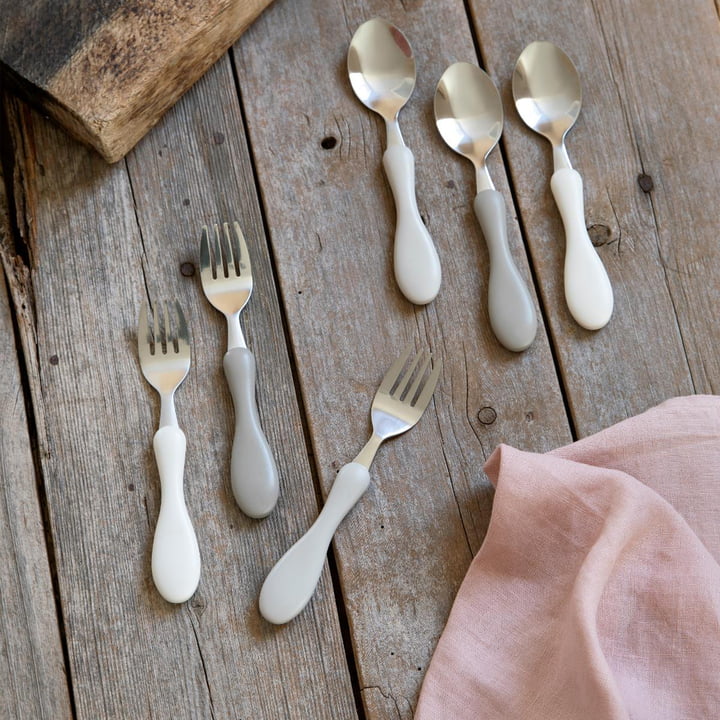 The children's cutlery from Sebra