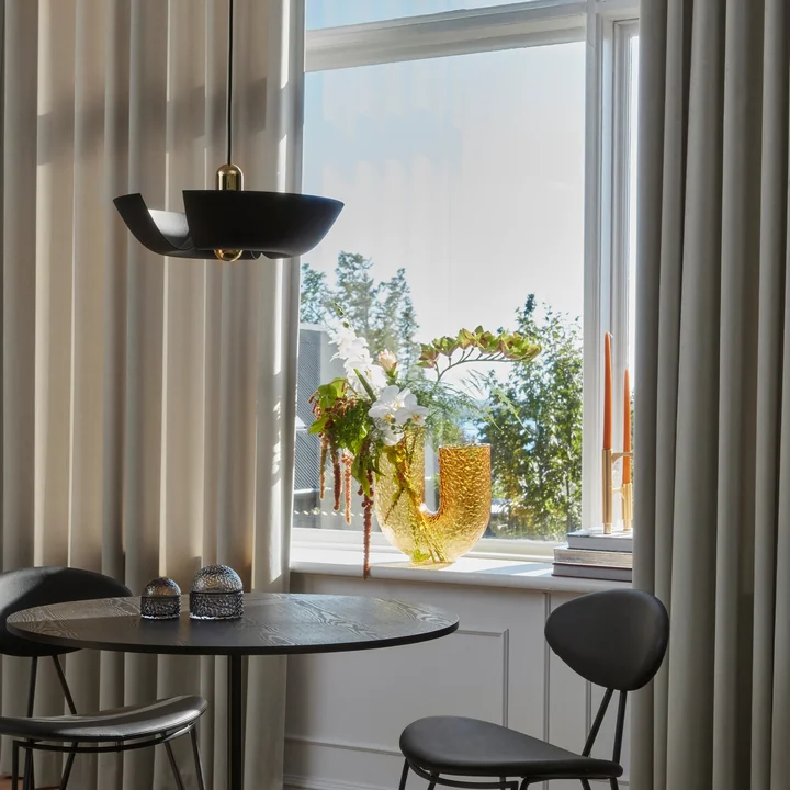 Vases with a sculptural shape